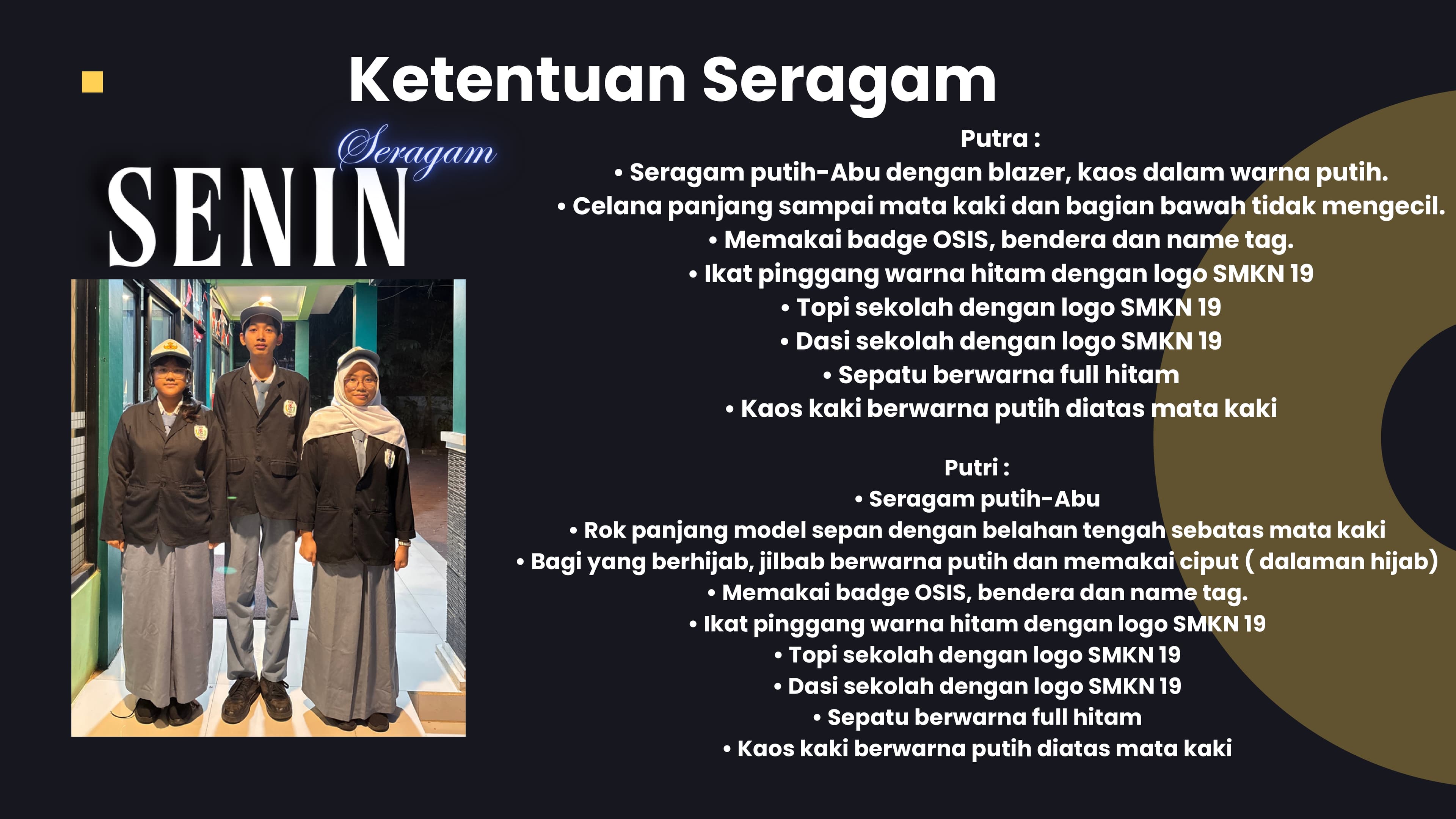 Seragam — Seragam Murid Hari Senin