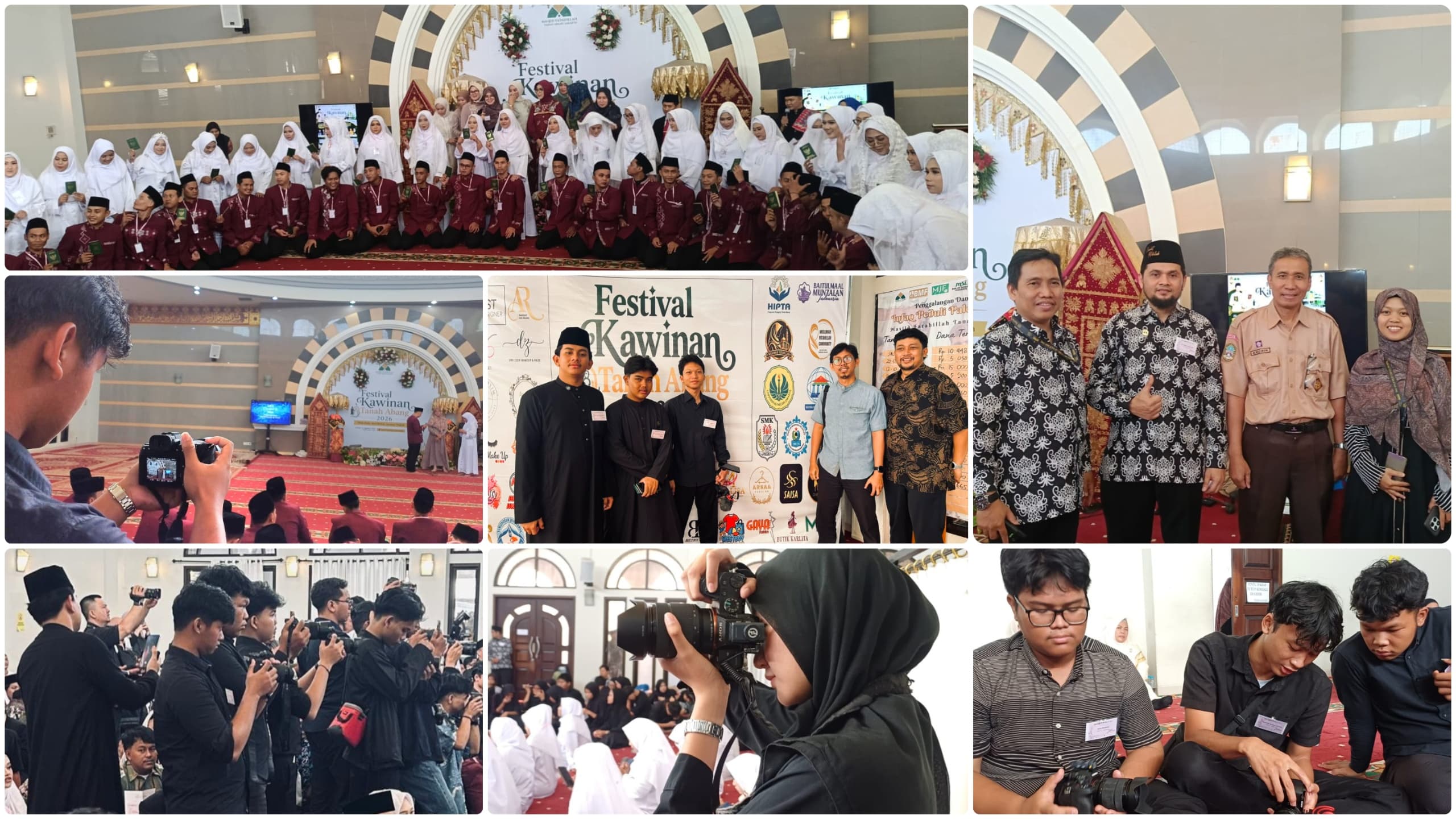 Siswa SMKN 19 Jakarta Mengikuti Kolaborasi Pendidikan Vokasi Festival Kawinan Tanah Abang 2026