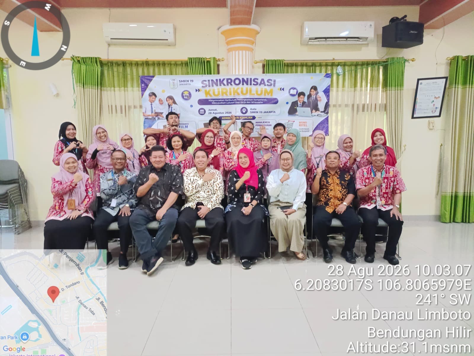 Perkuat Link and Match, SMKN 19 Jakarta Gelar Sinkronisasi Kurikulum Bersama Mitra Industri